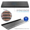 BigDean 4-Piece Rubber Stair Treads, 75 x 25 cm, Outdoor Circle Design view 2