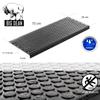 BigDean 4-Piece Rubber Stair Treads, 75 x 25 cm, Outdoor Circle Design view 3