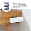 Self-Adhesive ABS Outlet Holder Pack for Home view 3