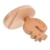 Housoutil Wooden Phone Stand, Cute Shape, Coffee Color view 1