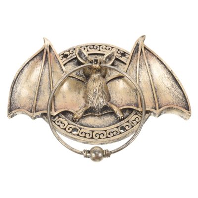 Resin Bat Door Knocker for Villa and Metal Doors