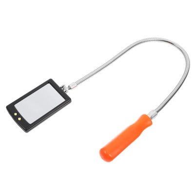 Flexible Inspection Mirror with Light and 360° Rotation