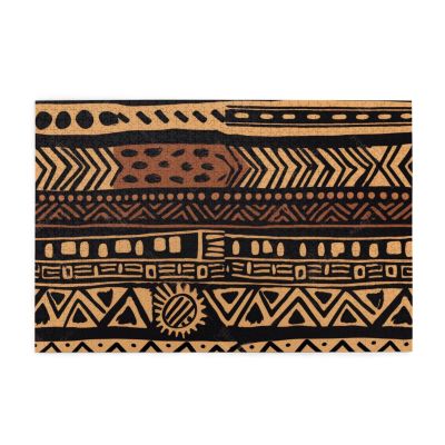 African Mud Cloth Tribal 1 Wooden Puzzle, 1,000 Pieces
