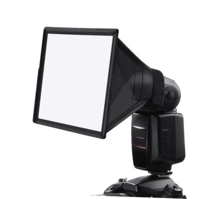 jojofuny Portable Carbon Fiber Softbox for Camera Flash