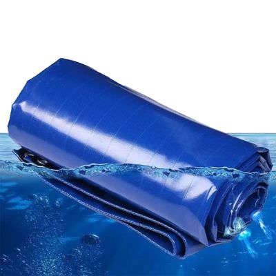 LDQBF Waterproof PVC Tarp, 1.5 x 8.5 m, 520 g/m², Blue