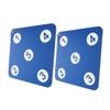BELLIFFY 2-Piece Double-Sided Rubber Fencing Targets, Wall-Mounted, Impact-Resistant, for Indoor Practice view 1