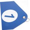BELLIFFY 2-Piece Double-Sided Rubber Fencing Targets, Wall-Mounted, Impact-Resistant, for Indoor Practice view 3