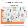 Amooorous “Merry Christmas Tree and Gift” Doormat, 32 x 20 in, Non-Slip Rubber Doormat for Indoor and Outdoor Use, Ultra-Thin Holiday Entryway Mat view 2