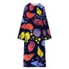 Wearable Hooded Blanket with Colorful Ocean Print for Men and Women view 1