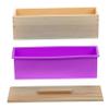 SEWOART Wooden Soap Loaf Mold with Nonstick Coating view 1