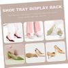 KITANDOVE 4-Piece Adjustable Shoe Display Stands for Sneakers and Sandals view 3