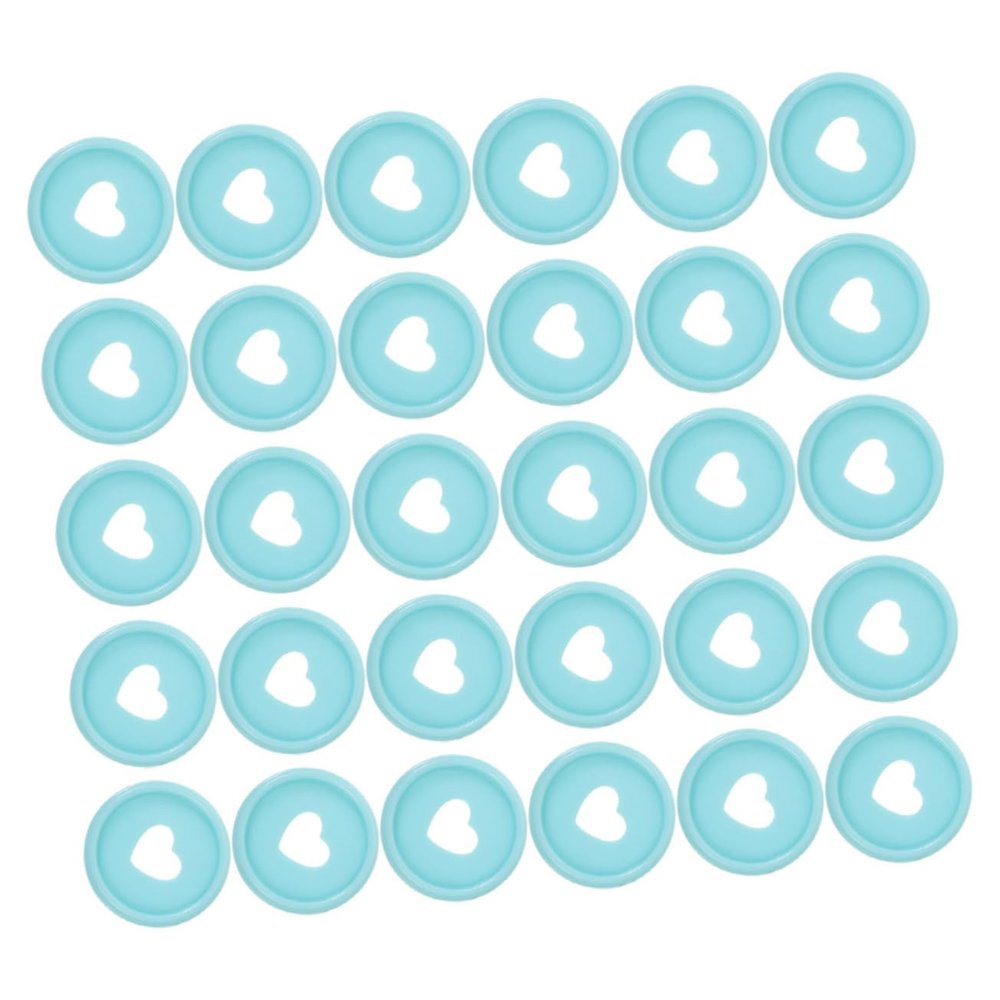 30 Plastic Binding Discs for Loose-Leaf Notebooks