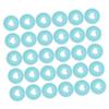 30 Plastic Binding Discs for Loose-Leaf Notebooks view 1