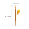 8-Piece Fishing Rod-Shaped Cake Decorations, Plastic Party Decor view 3