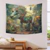 kaiyun PlAmeises from the Dinosaur Era Wall Tapestry, Alien Dinosaur Wall Art, 180 x 230 cm view 3