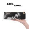 KCGSDEGV Husky Triangular Pencil Case, White view 3