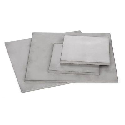 Grade 2 Titanium Sheet Plates (10 pcs, 8 × 100 × 100 mm)