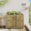 Garden Planter, 90 x 50 x 70 cm, Pressure-Treated Pine view 3
