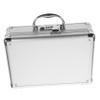Aluminum Alloy Tool Case, Hard Shell with Handle, Silver view 1