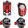 DDGBERFP Motorcycle Cup Holder for Royal Enfield Meteor 350, Continental GT 650, GT650 Twin, Thunderbird 500, and Trials Models (Red) view 4