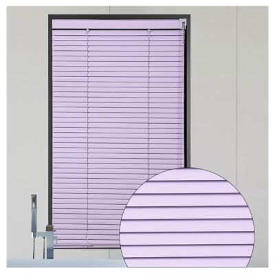 Purple Aluminum Venetian Blinds, 60–120 cm Wide, 110–220 cm High