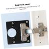 KITANDOVE 10-Piece Cabinet Hinge Repair Plates view 4