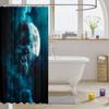 Homewish Gorilla Gothic Chimpanzee Fabric Shower Curtain, 180 x 210 cm view 3