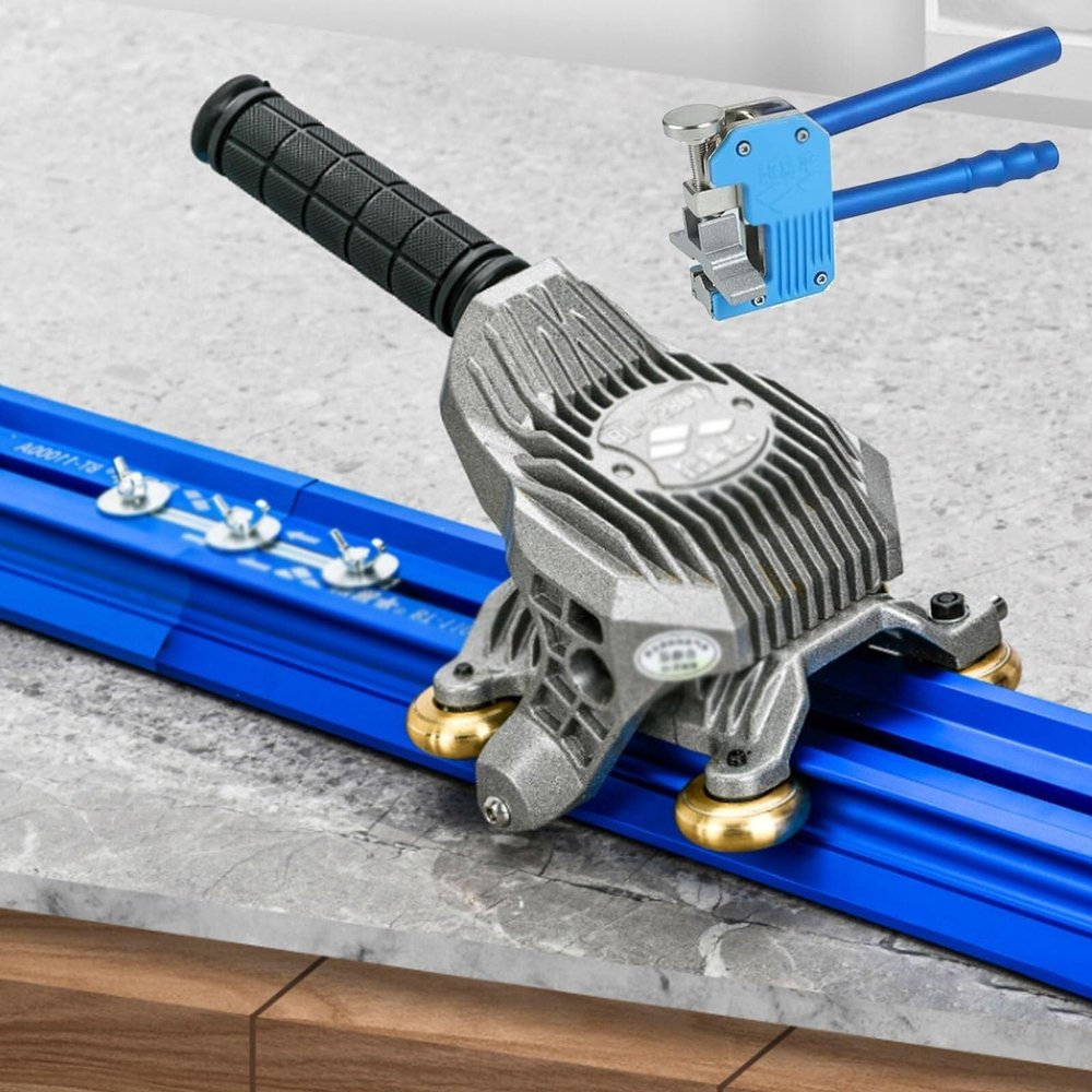 GZKDKZB Professional Tile Cutter for Porcelain and Ceramic, Single-Rail Design (Size: 2