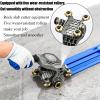 GZKDKZB Professional Tile Cutter for Porcelain and Ceramic, Single-Rail Design (Size: 2 view 2