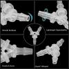 PATIKIL 5/32" Plastic T-Shaped Hose Barb Fittings, 4-Pack view 3