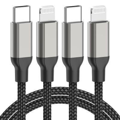 Acecene USB-C to Lightning Cable, 2-Pack, 2 m
