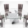 Round Tempered Glass Tabletop for Dining and Coffee Tables, 65 cm (26 in) view 4