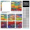 ColoRot Building Blocks 1000-Piece Puzzle for Adults, 75 x 50 cm view 4