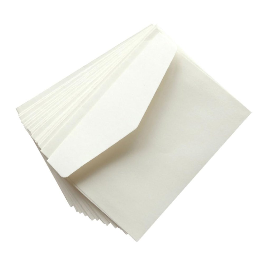 CAXUSD 200 Small Paper Envelopes for Money, Keys, Coins and Jewelry