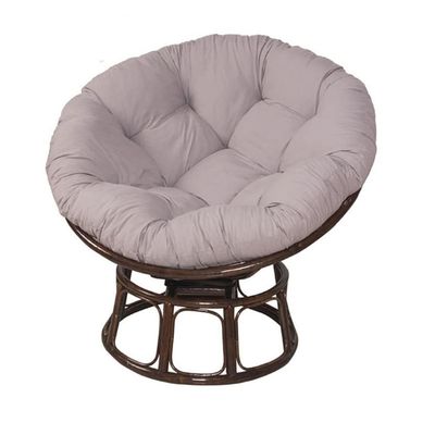 Soft Thick Lounge Chair Cushion, 90 x 90 cm, Gray