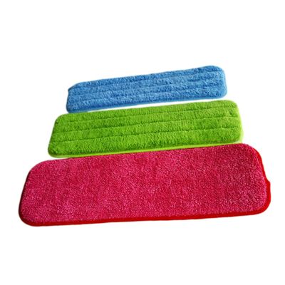 Microfiber Mop Refill, 2-Pack, Red, for Floor Cleaning