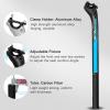 Carbon-Fiber Seatpost, Straight, Blue, 31.6 x 400 mm view 3
