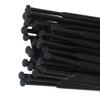 ZHANGSHUMIN Bicycle Spokes, Hook or Straight Pull, Black (Straight, 10 Pcs) view 4