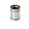 LEOTNNDQ Outer Steel, Inner Copper Lead-Free Bushing Linear Bearing, LM10/12/16/20/25/30/35/40/50UU (LM16UU 16×28×37 mm) view 1