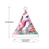 ZhRiYan Pink Unicorn Classic Santa Christmas New Year Party Hat view 3