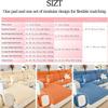 Magic Sofa Covers for 2/3-Cushion Couches, Washable, Gray, Headrest Cover S view 3