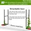 Metal Garden Arch Trellis for Rose Vines, White, 180 × 220 cm view 4