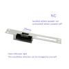 HUJWLBWF 12V DC 0.2A Magnetic Bolt Lock, Intelligent Guard Cathode Strike Lock, Dual Unlock Mode Door/Gate Access Control System (Standard NC) view 2