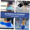 OKUMEYR 3D Printer Cleaning Tool with Needles and Tweezers view 3