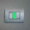 KALLORY 1-Sheet Glow-in-the-Dark Light Switch Stickers, PVC view 3