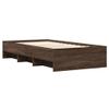 LXYZWRW Furniture Select Bed Frame Without Mattress, Brown Oak, 90 x 190 cm, Engineered Wood view 4