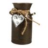 HOLIDYOYO Vintage Iron Pumpkin Vase and Planter view 1