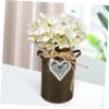 HOLIDYOYO Vintage Iron Pumpkin Vase and Planter view 4