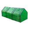 puraday Garden Greenhouse with 3 Zip Doors, 240 x 90 x 90 cm view 2