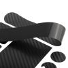 AOLUOER Mountain Bike Protective Sticker Set, Transparent Waterproof Carbon Film, Scratch-Resistant Frame Protection, Carbon Black view 4